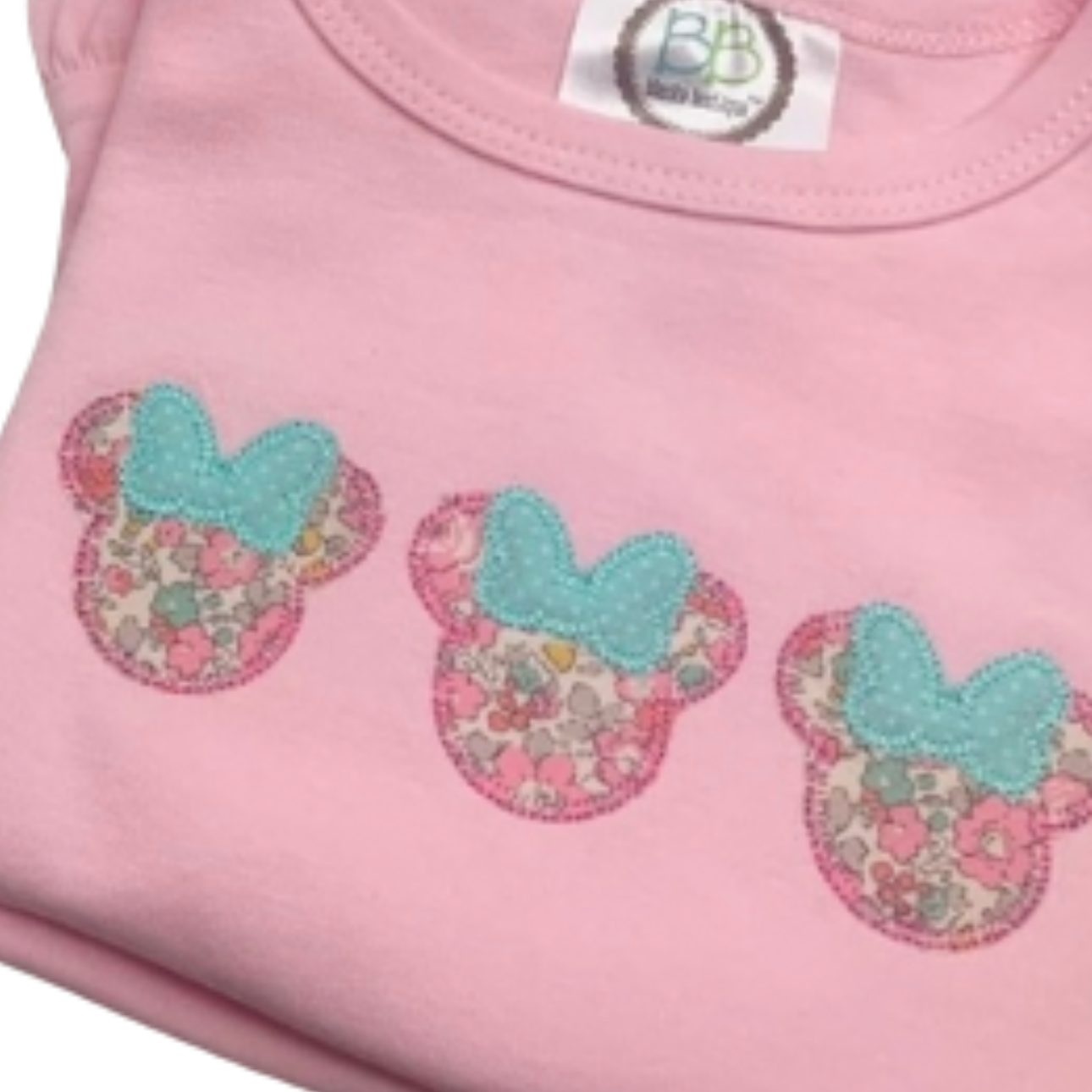 Triple Mouse Appliqué Design