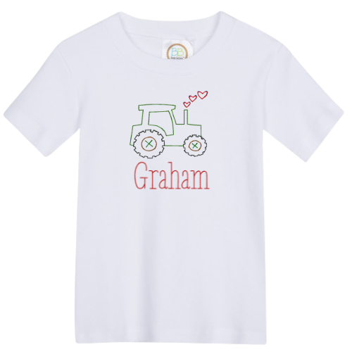 Tractor Heart Design