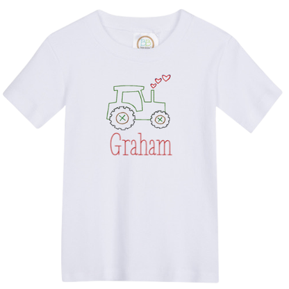 Tractor Heart Design