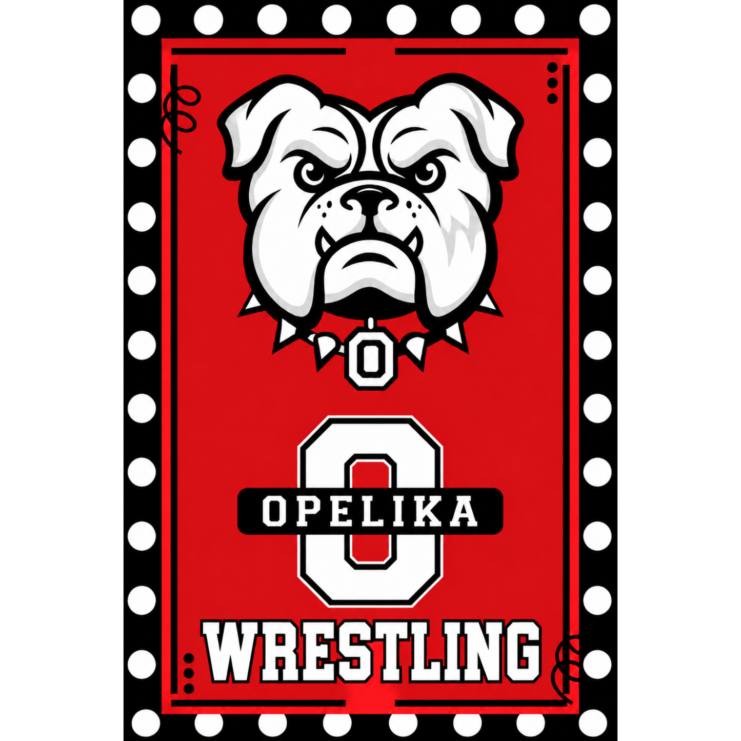 Wrestling Garden Flag