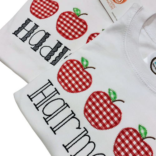 Appliqué Apple Design