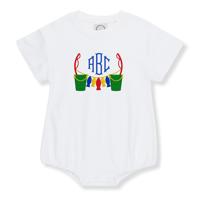 Beach Fishing Monogram Frame Design