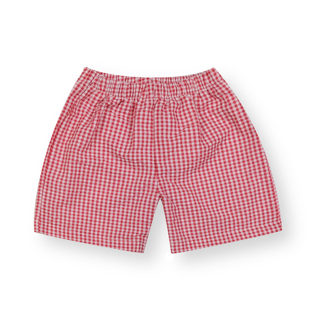 Boy Gingham Shorts Selection