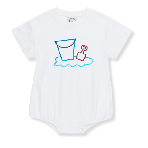 Beach Toys Outline Design