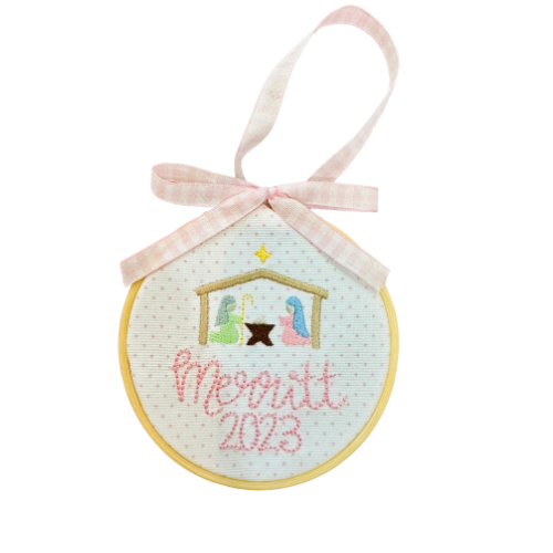 Classic Embroidered Ornament