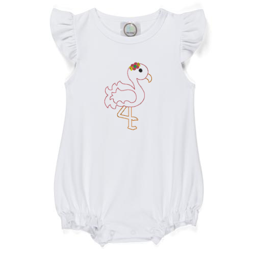 Flamingo Outline Design