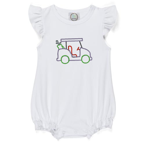 Golf Cart Outline Design