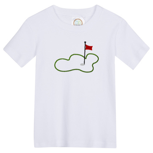 Golf Green Outline Design