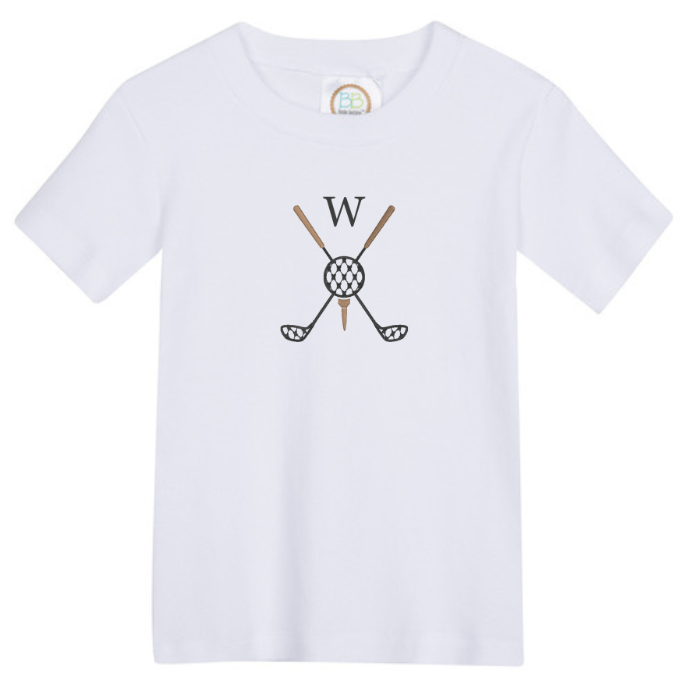 Shuler Golf Monogram Frame Design