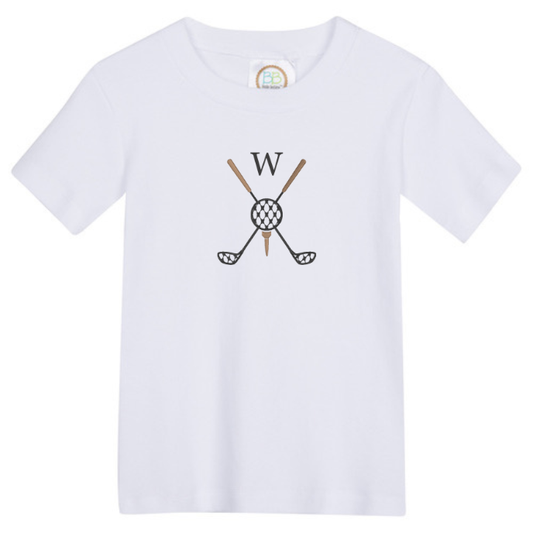 Shuler Golf Monogram Frame Design