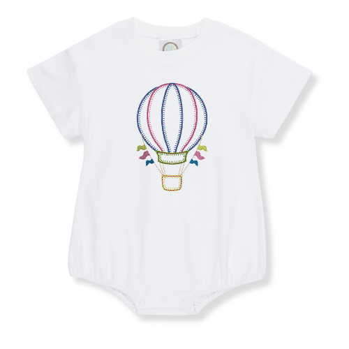 Hot Air Balloon Outline Design