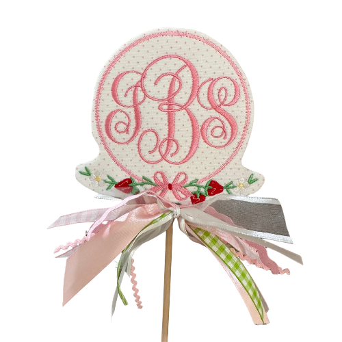 Crest Cake Topper / Photo Prop