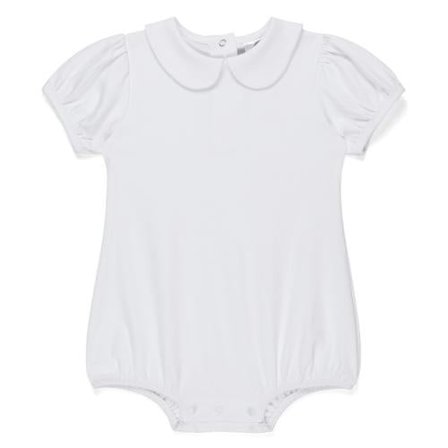 Peter Pan Collar Puff Sleeve Bubble