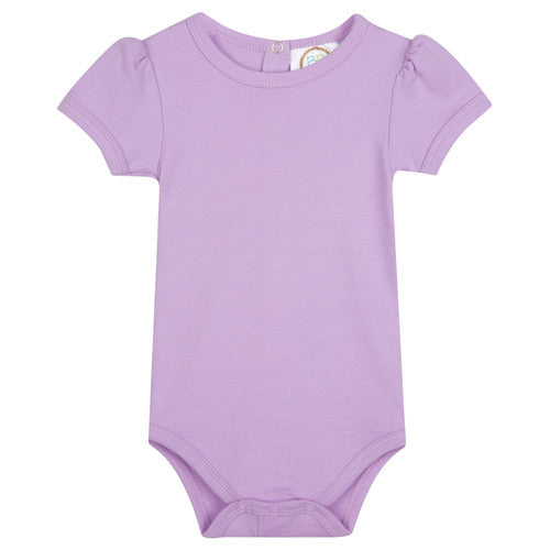 Short Puff-Sleeve Onesie