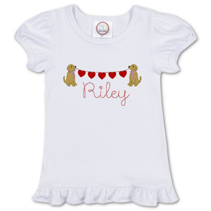 Puppy Heart Banner Design