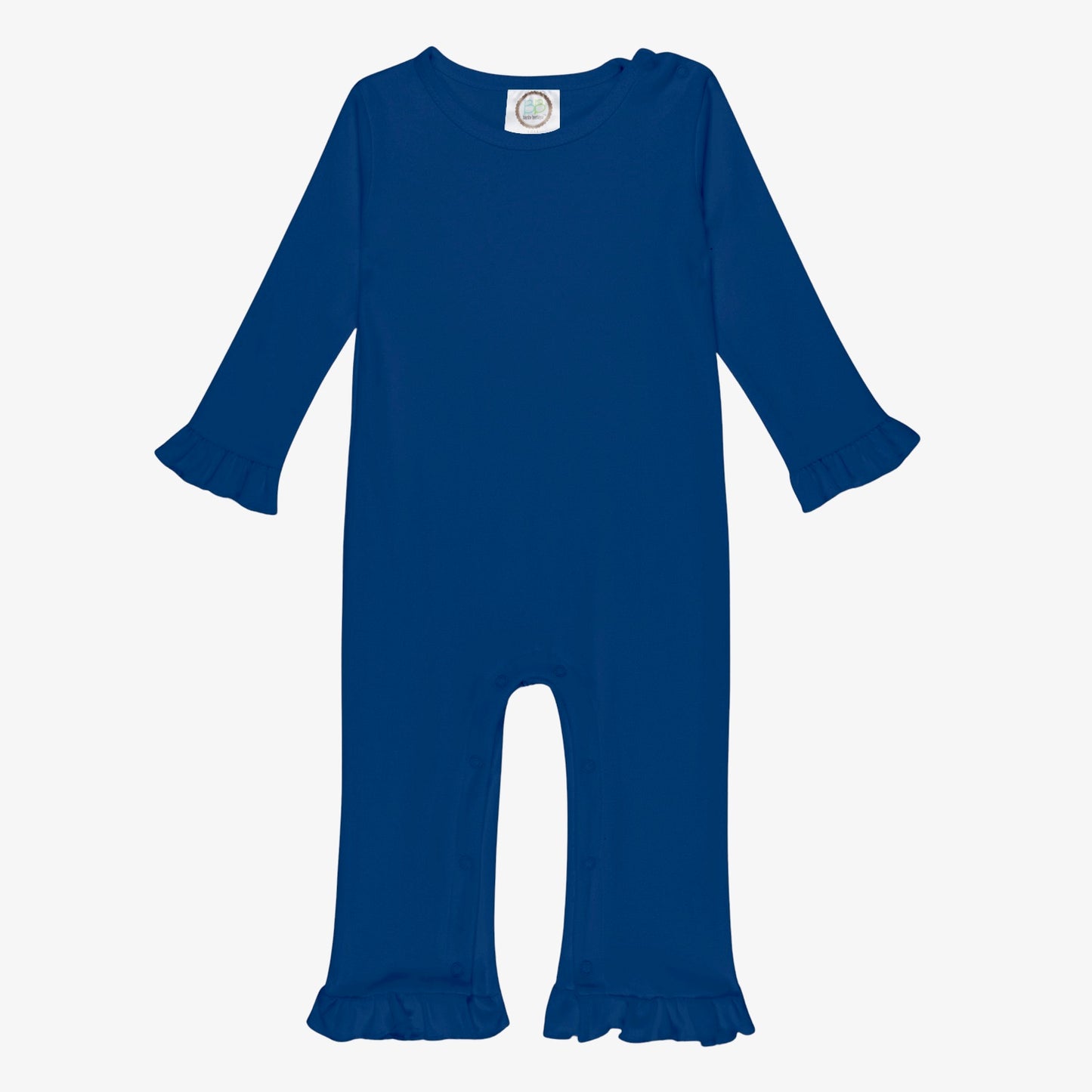 Ruffle Long Sleeve Romper