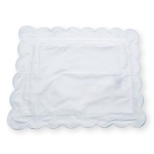 Scalloped Edge Cotton Pillow Selection