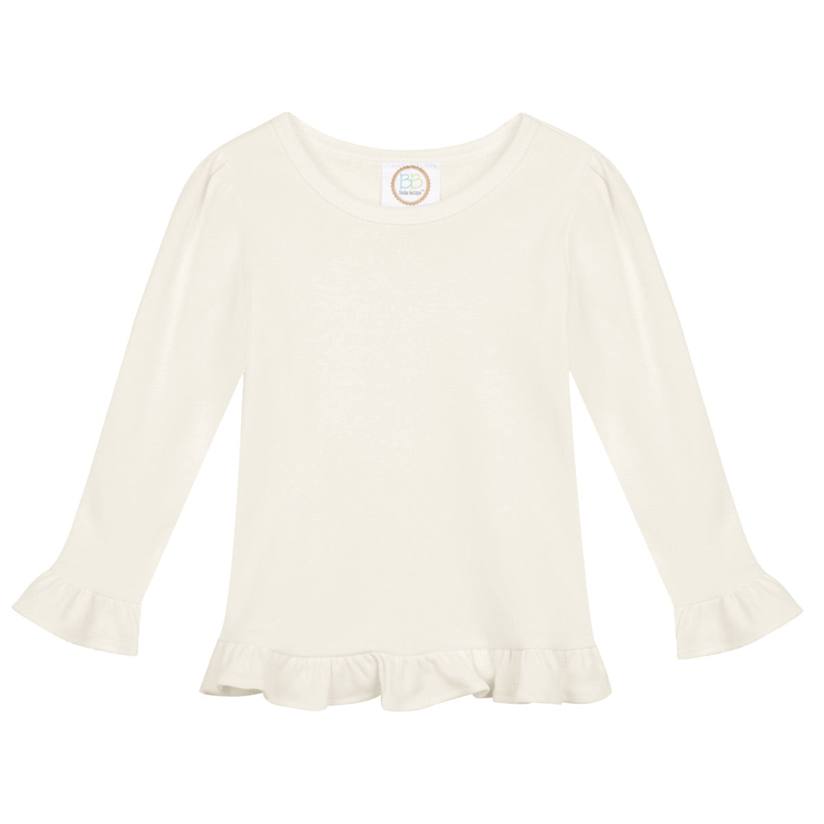 Long-Sleeve Ruffle Shirt Selection