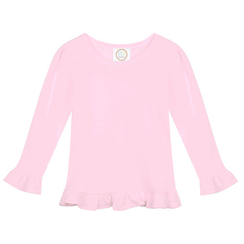 Long-Sleeve Ruffle Shirt Selection