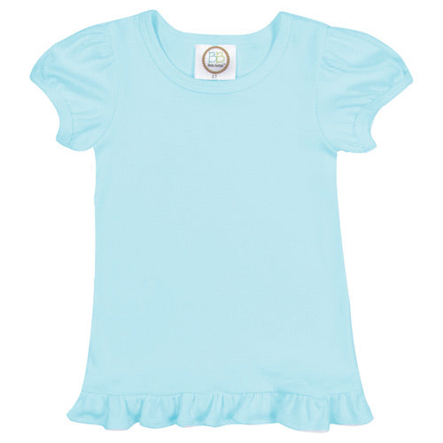 Short-Sleeve Ruffle Shirt Selection