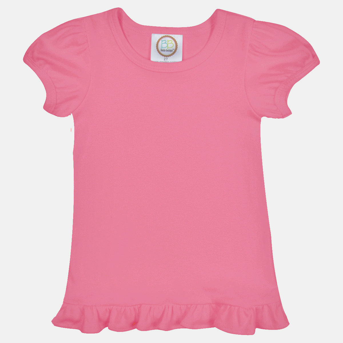 Short-Sleeve Ruffle Shirt Selection