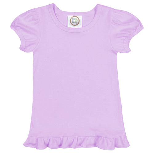 Short-Sleeve Ruffle Shirt Selection