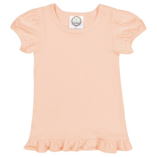 Short-Sleeve Ruffle Shirt Selection