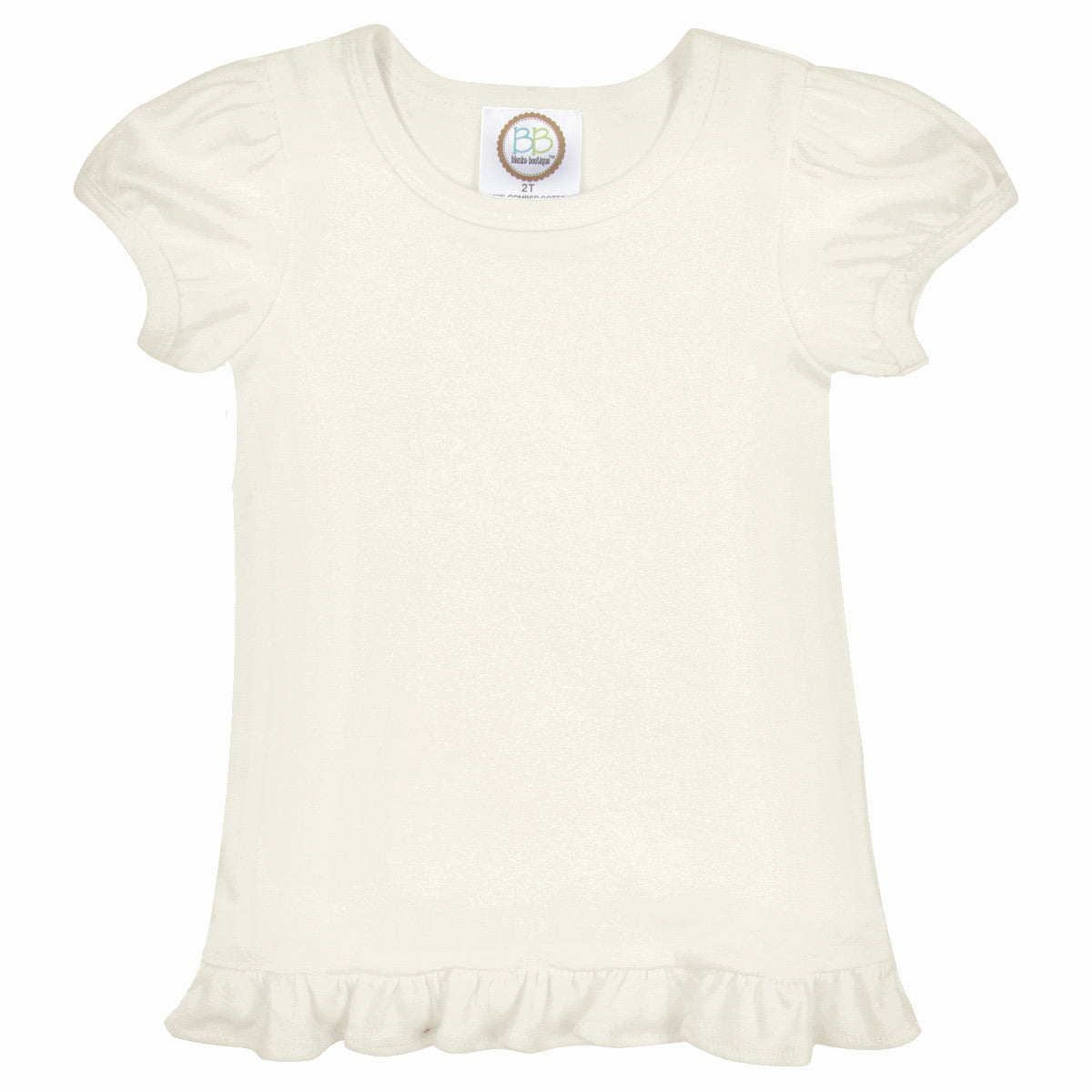 Short-Sleeve Ruffle Shirt Selection