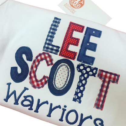 Hometown Team Applique Design