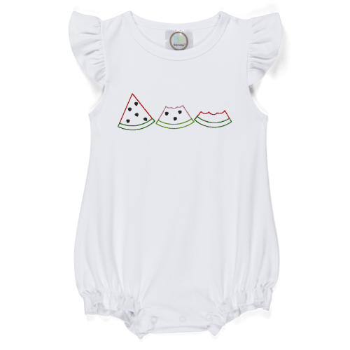 Watermelon Eatin' Outline Design