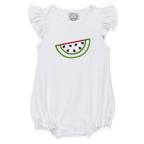 Watermelon Slice Outline Design